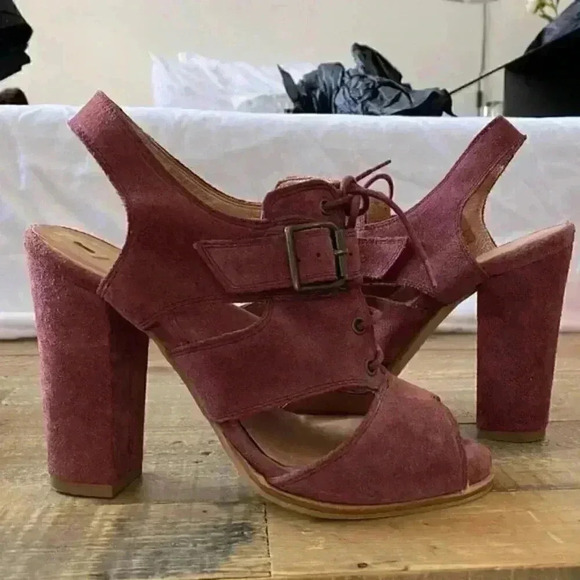 Anthropologie schuler and sons leather sandals - Picture 1 of 3